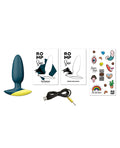 ROMP ROMP Bass Vibrating Anal Plug - Teal - Image 5