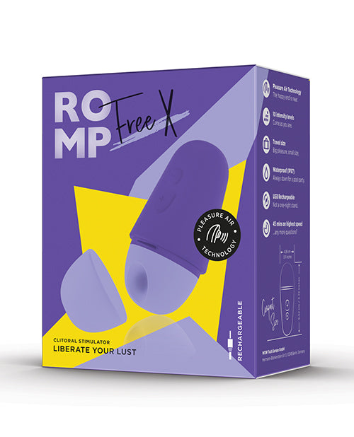 ROMP ROMP Free X Clitoral Vibrator - Purple