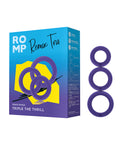 ROMP ROMP Remix Trio Penis Ring Set of 3 - Purple