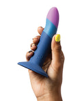 ROMP ROMP Piccolo 3 Color 5.5" Dildo Pegging Kit - Blue - Image 4