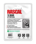 Rascal Toys Rascal The Brawn Silicone Cock Ring - Black - Image 3