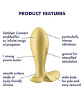 Satisfyer Intensity Plug - Gold (2)