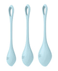 Satisfyer Satisfyer Yoni Power 2 Balls Training Set - Light Blue