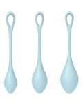 Satisfyer Satisfyer Yoni Power 2 Balls Training Set - Light Blue - Image 3