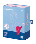 Satisfyer Satisfyer High Fly Finger Vibrator - Red - Image 5