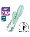 Satisfyer Satisfyer Air Pump Bunny 5+ - Mint - Image 2