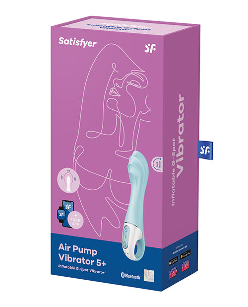 Satisfyer Satisfyer Air Pump Vibrator 5+ - Blue