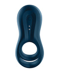 Satisfyer Satisfyer Epic Duo Ring Vibrator - Dark Blue - Image 2