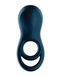 Satisfyer Satisfyer Epic Duo Ring Vibrator - Dark Blue - Image 4