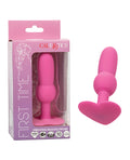 First Time First Time Vibrating Beaded Anal Probe - Pink - Image 6