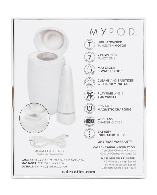 My Pod My Pod Vibrating Massager - White