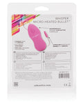California Exotic Bullets Whisper Micro Heated Bullet - Pink - Image 2