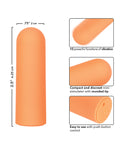 Turbo Buzz Turbo Buzz Rounded Mini Bullet Stimulator - Orange - Image 5