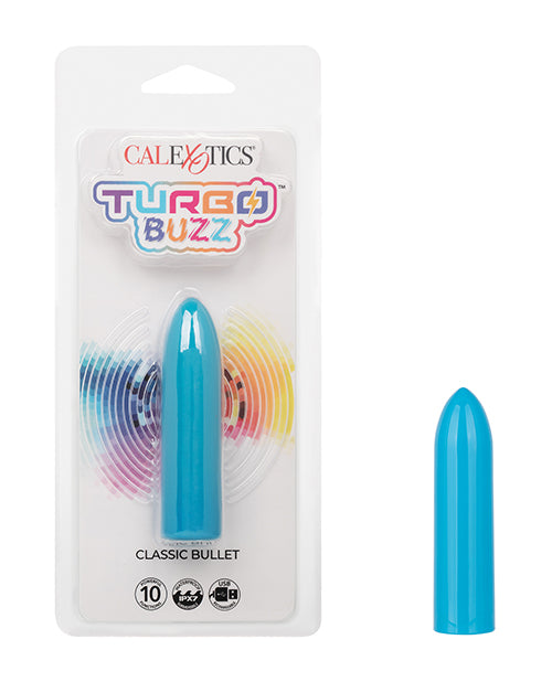 Turbo Buzz Turbo Buzz Classic Bullet Stimulator - Blue