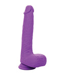 Silicone Studs Silicone Studs Rechargeable Gyrating & Thrusting Vibrator - Purple - Image 2