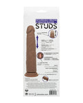 Silicone Studs Rechargeable Vibrating & Thrusting Silicone Studs - Brown - Image 4