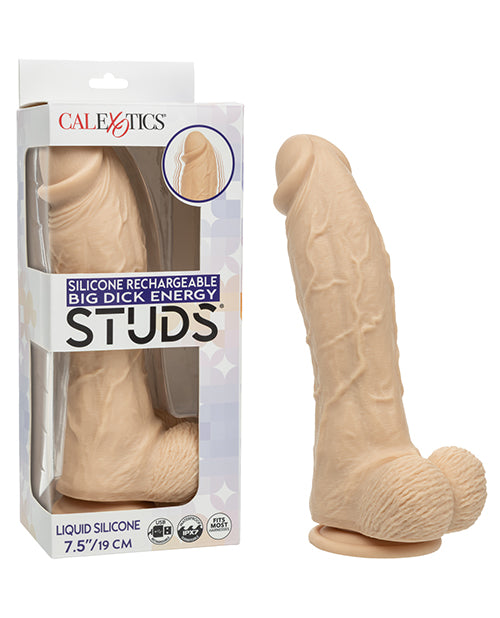 Silicone Studs Silicone Rechargeable Big Dick Energy Studs - Ivory