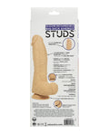 Silicone Studs Silicone Rechargeable Big Dick Energy Studs - Ivory - Image 2