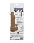 Silicone Studs Silicone Rechargeable Big Dick Energy Studs - Brown - Image 2
