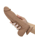 Silicone Studs Silicone Rechargeable Big Dick Energy Studs - Brown - Image 3