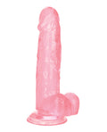 Size Queen Size Queen 6" Dildo - Pink - Image 3