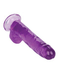 Size Queen Size Queen 8" Dildo - Purple - Image 4