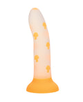 Glow Stick Glow Stick Mushroom Suction Cup Glow-in-the-Dark Dildo - Orange - Image 2