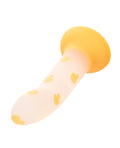 Glow Stick Glow Stick Mushroom Suction Cup Glow-in-the-Dark Dildo - Orange - Image 3