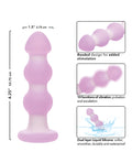 Lavender Haze Lavender Haze Beaded Anal Probe - Lavender/White - Image 5