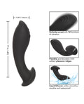 CalExotics Anal Toys Eclipse Liquid Silicone Flex Probe - Black - Image 2