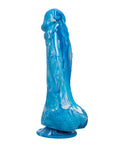 Twisted Love Twisted Love Twisted Silicone Dong - Blue - Image 2