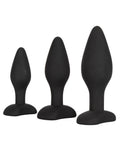 CalExotics Anal Toys Silicone Anal Exerciser Kit - Black - Image 3