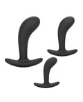 CalExotics Anal Toys Silicone Anal Training Prostate Kit - Black - Image 2
