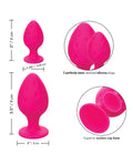 Cheeky Cheeky Butt Plug - Pink - Image 5
