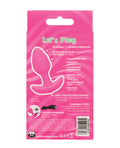 Cheeky Cheeky Glow in the Dark Vibrating Butt Plug - Pink - Image 5