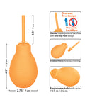 Cheeky Cheeky One Way Flow Anal Douche - Orange - Image 4
