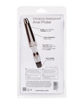 CalExotics Anal Toys Fujiko's Anal Probe Waterproof - Silver - Image 2