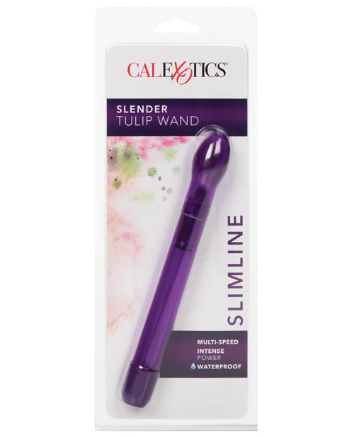 Hard Vibes 6.5" Slender Tulip Wand - Violet