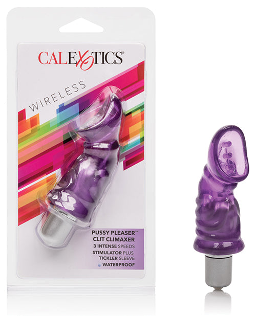 California Exotic Bullets Pussy Pleaser Clit Climaxer - Purple