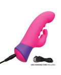 Rave Rave Bunny Dual Massager - Pink/Purple - Image 3