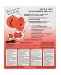 French Kiss French Kiss Suck & Play Interchangeable Set - Red - Image 2