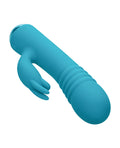 Thicc Thicc Chubby Thrusting Tickler - Aqua - Image 2