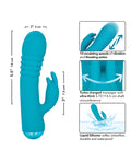 Thicc Thicc Chubby Thrusting Tickler - Aqua - Image 4