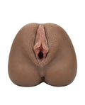California Exotic Novelties Stroke It Pussy Masturbator - Brown - Image 3