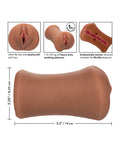 Stroke It Stroke It Tight Pussy - Brown - Image 3