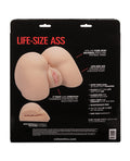 Stroke It Stroke It Life Size Ass - Ivory - Image 2