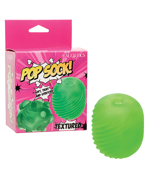 Pop Sock Pop Sock! Textured Masturbator - Green