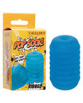 Pop Sock Pop Sock! Ribbed Masturbator - Blue