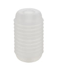 Pop Sock Pop Sock! Ribbed Masturbator - Clear - Image 2
