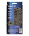 Apollo Apollo Max Reversible Premium Masturbator - Grey - Image 2